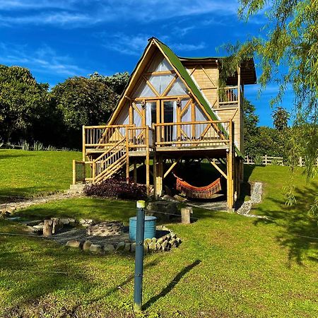 Glamping La Herradura Санта-Роса-де-Кабаль Экстерьер фото