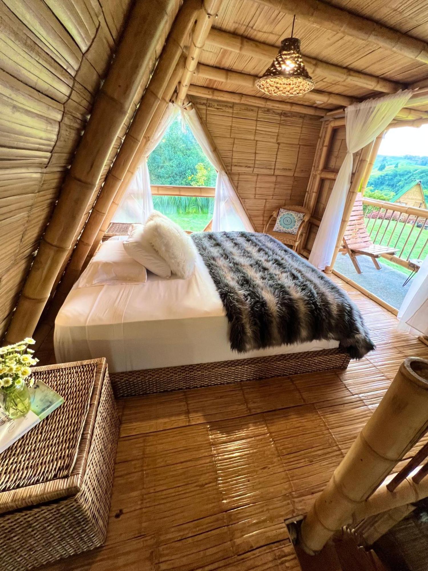 Glamping La Herradura Санта-Роса-де-Кабаль Экстерьер фото