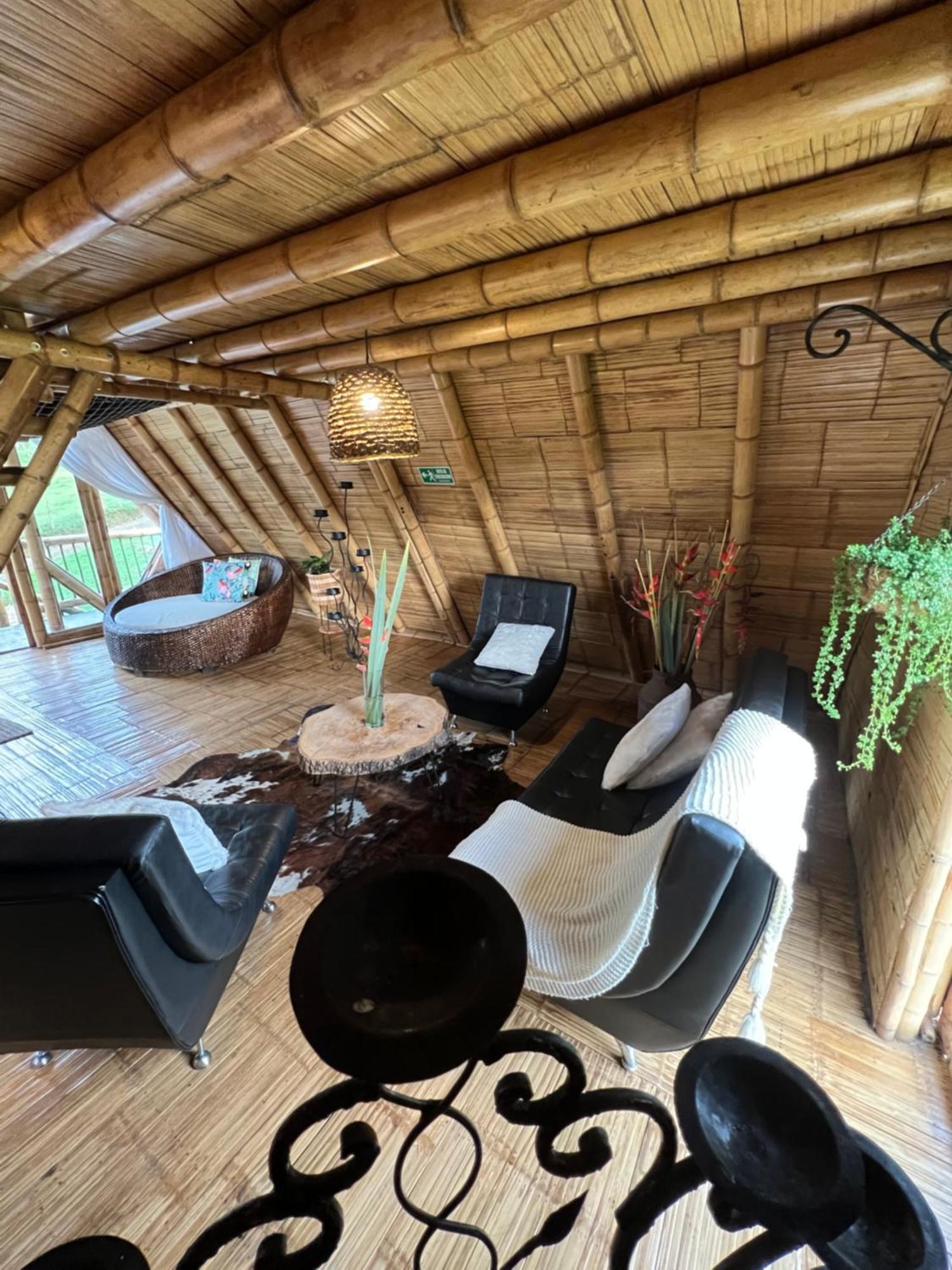 Glamping La Herradura Санта-Роса-де-Кабаль Экстерьер фото
